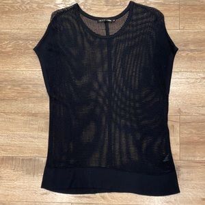 Rag and Bone Woven Mesh Top